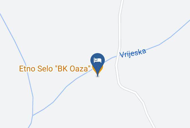 Banja Luka - Etno Selo Bk Oaza Maps