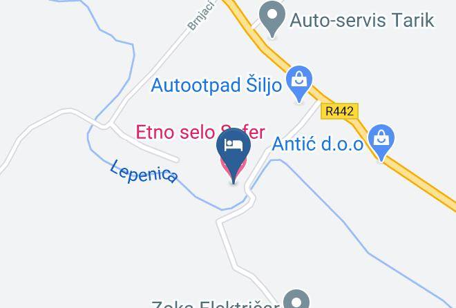Srednjobosanski - Etno Selo Sefer Maps