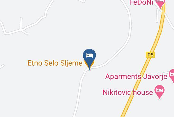 Etno Selo Sljeme Map