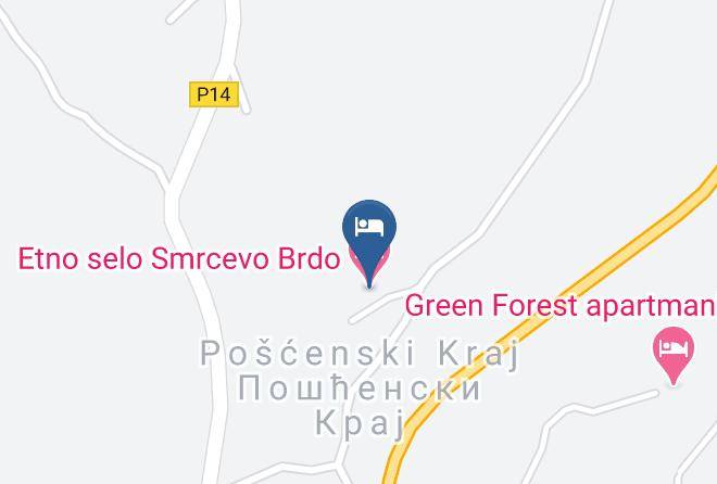 Zabljak - Etno Selo Smrcevo Brdo Maps