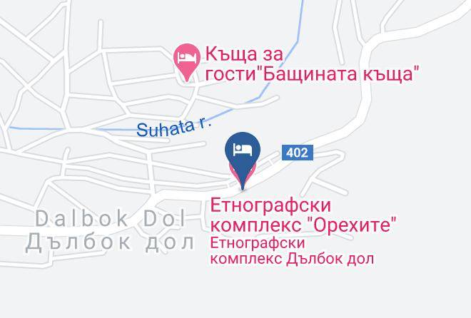 Troyan - Etnografski Kompleks Orehite Maps