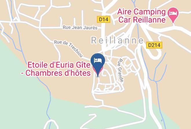 Alpes De Haute Provence - Etoile D'euria Gite Chambres D'hotes Maps