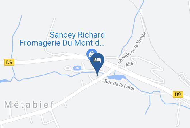 Hotel Restaurant Etoile Des Neiges Map