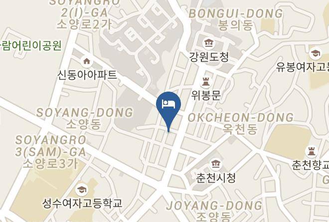 Chuncheonsi - Etonhotel Maps