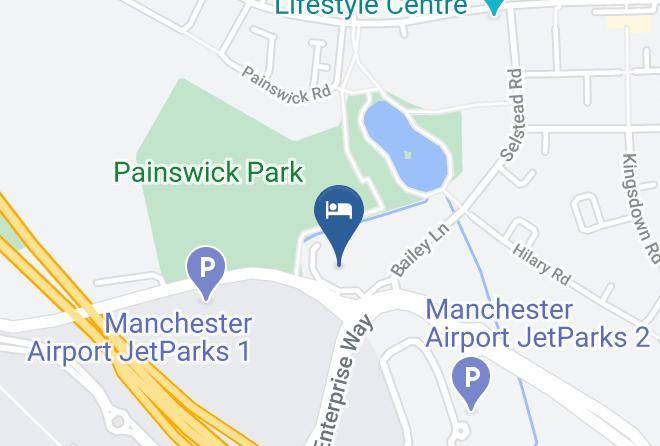 Greater Manchester - Etrop Grange Hotel Maps