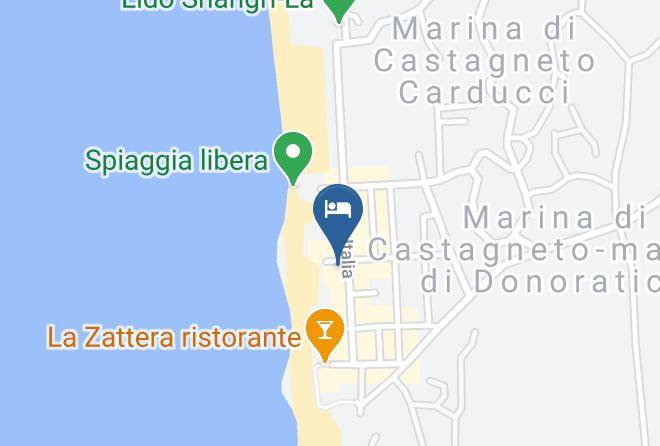 Leghorn - Etrusconia Hotel Castagneto Carducci Maps