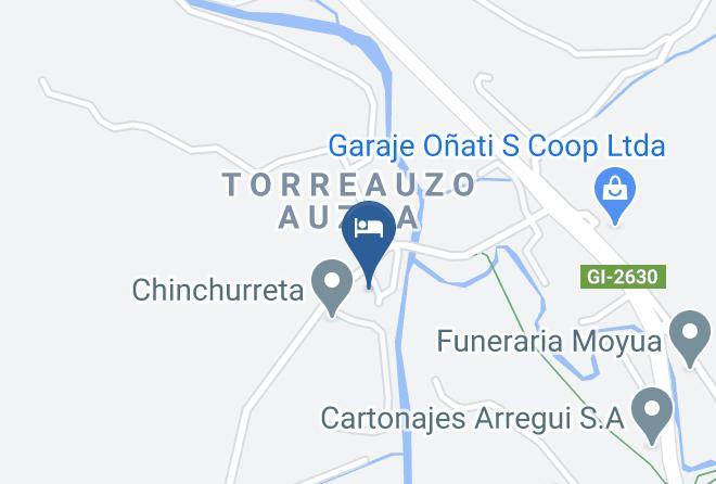 Guipuzcoa - Etxe Aundi Jatetxea Maps
