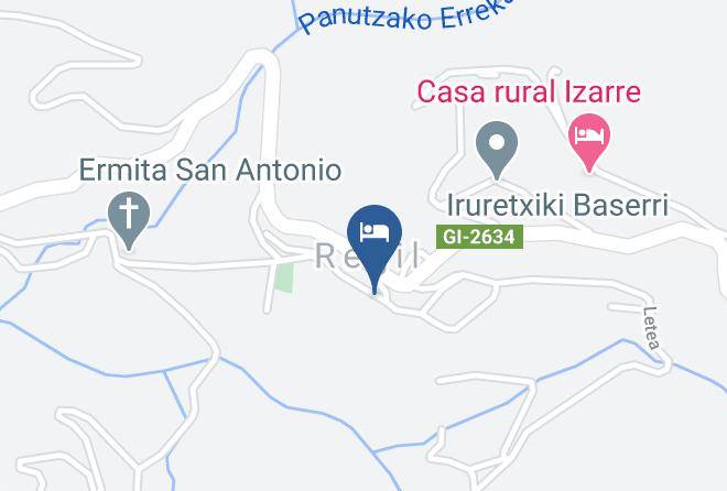 Gipuzkoa - Etxeberri Landa Etxea Maps