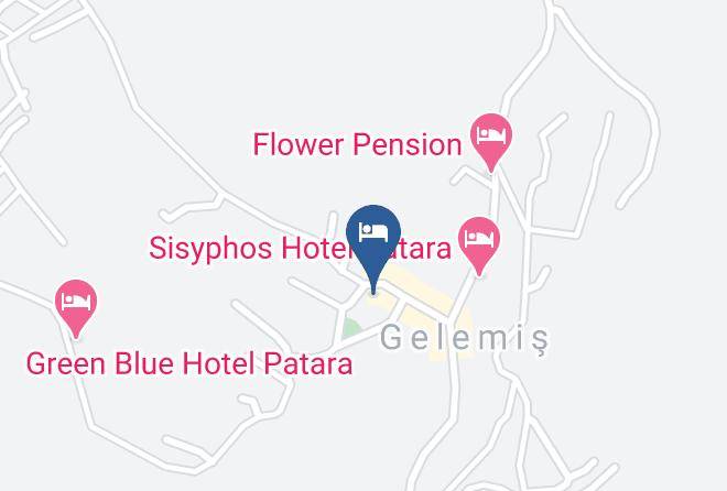 Antalya - Eucalyptus Pension Maps