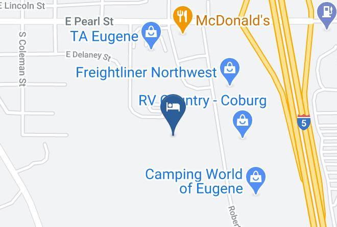 Lane - Eugene Kamping World Maps