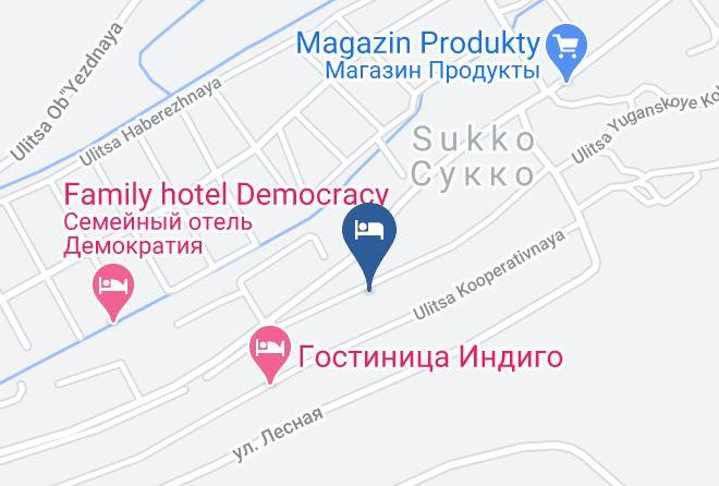 Anapa - Eugenia Hotel Maps