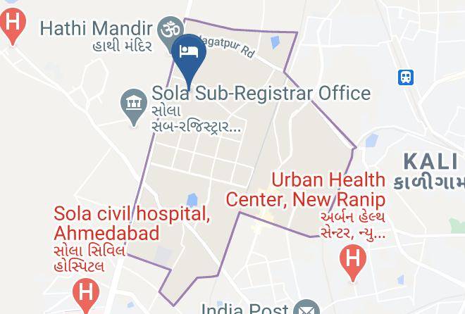 Ahmadabad - Eulogia Inn Maps