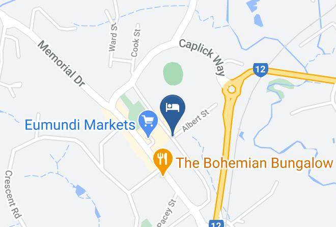 Sunshine Coast - Eumundi Rv Stop Over Maps