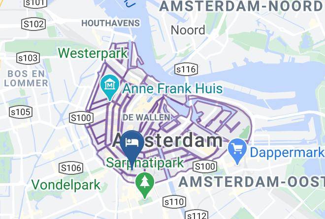 Amsterdam - Euphemia Old City Canal Zone Maps