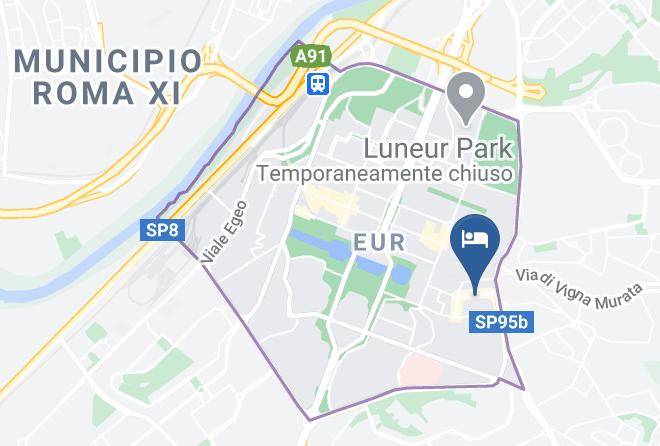 Rome - Eur Arcobaleno Maps