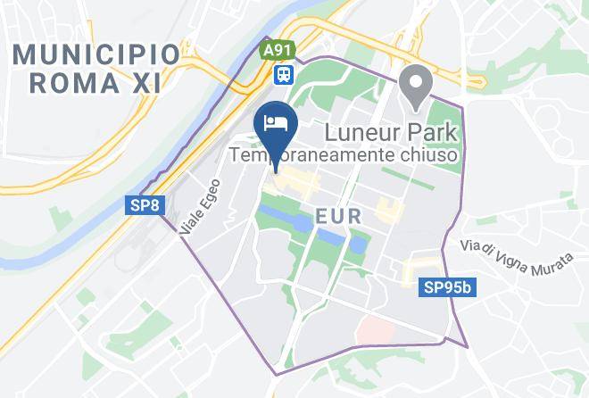 Rome - Eur Executive Inn Maps