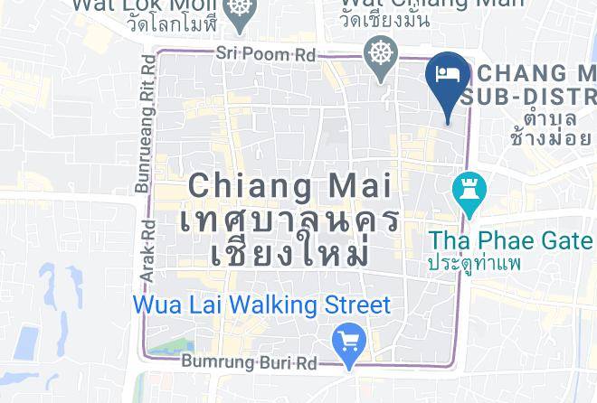 Amphoe Mueang Chiang Mai - Eurana Boutique Hotel Maps