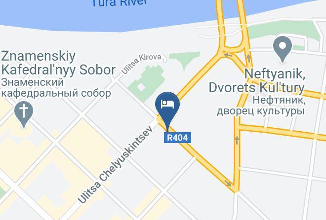 Eurasia Business Hotel Tyumen Map