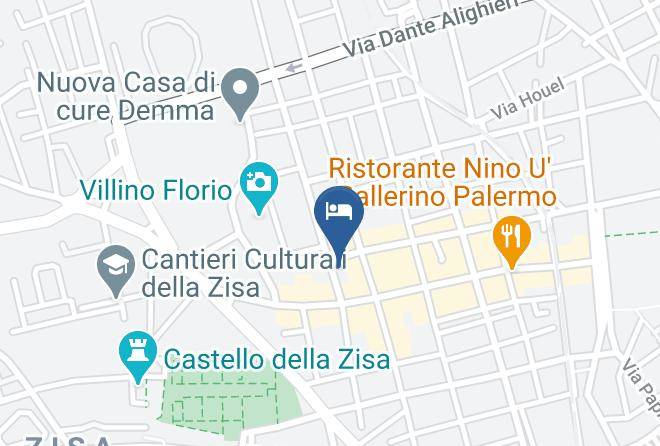 Palermo - Eureka Bed And Breakfast Maps