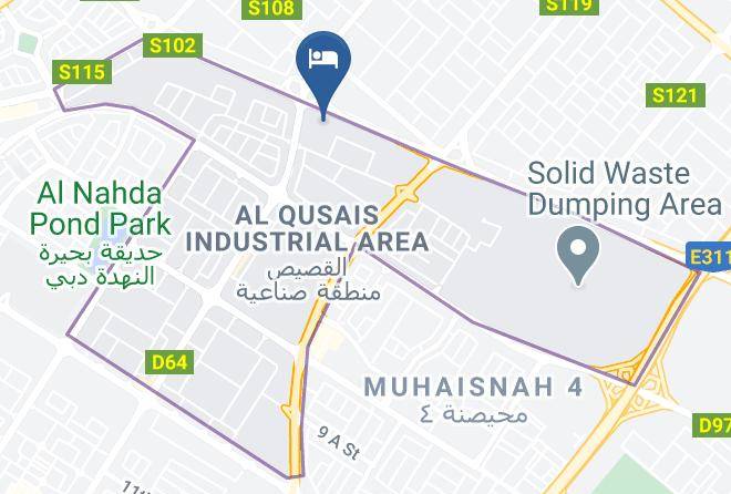 Dubai - Eureka Hotel Maps