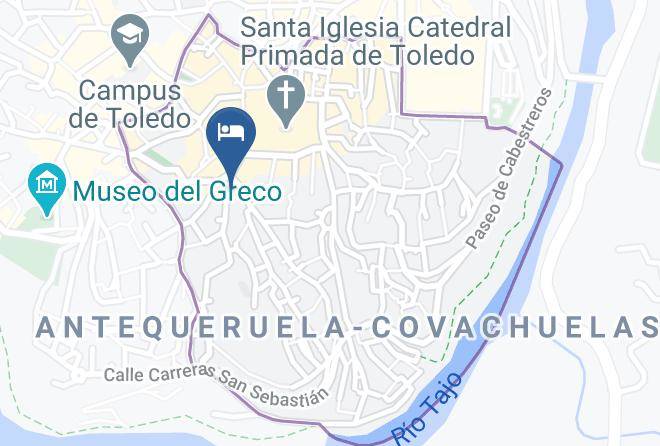 Toledo - Eurico Hotel Toledo Maps
