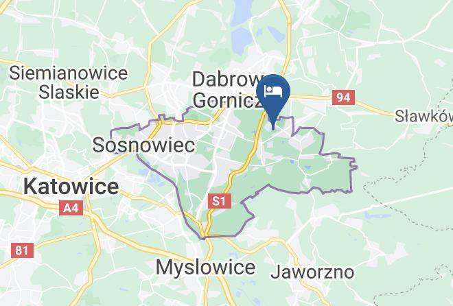 Sosnowiec - Euro Accommodation Sosnowiec Maps