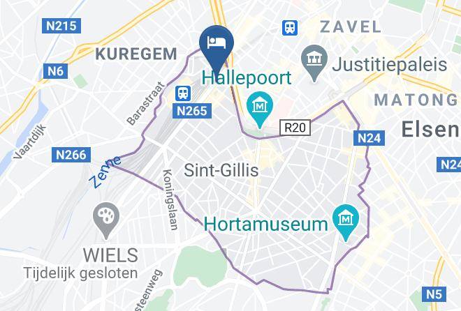 Sint Gillis - Euro Capital Brussels Maps