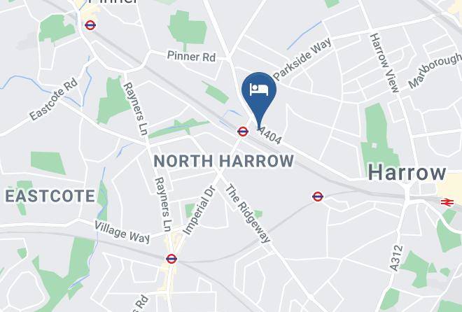 London - Euro Hotel Harrow Maps