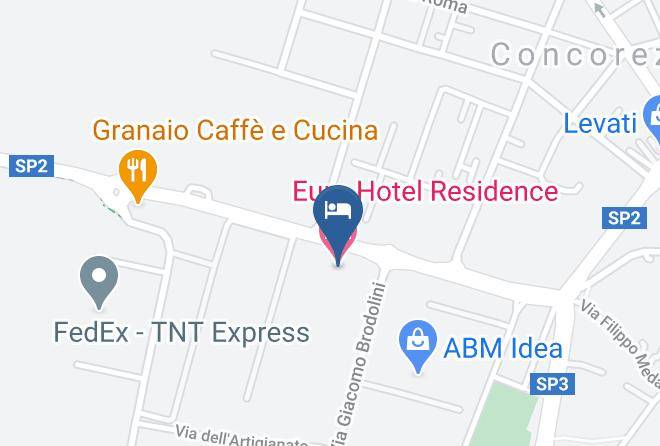 Monza E Brianza - Euro Hotel Residence Maps