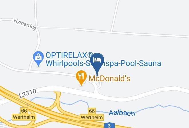 Main Tauber Kreis - Euro Hotel Wertheim Maps