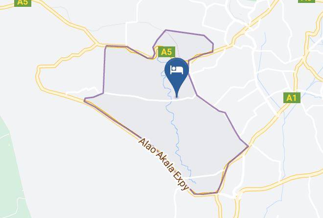 Ibadan - Euro Lounge And Suites Maps