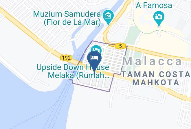 Euro Rich Hotel Melaka Map