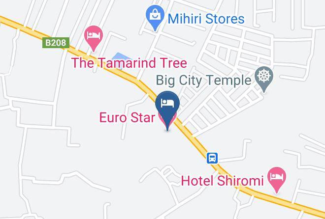 Colombo - Euro Star Hotel Maps