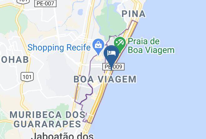 Recife - Euro Suit Hotel Boa Viagem Maps