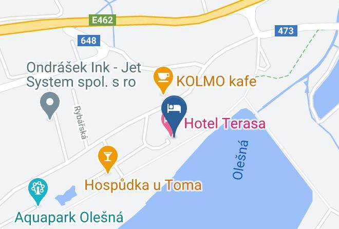Frydek Mistek - Euroagentur Hotel Terasa Maps