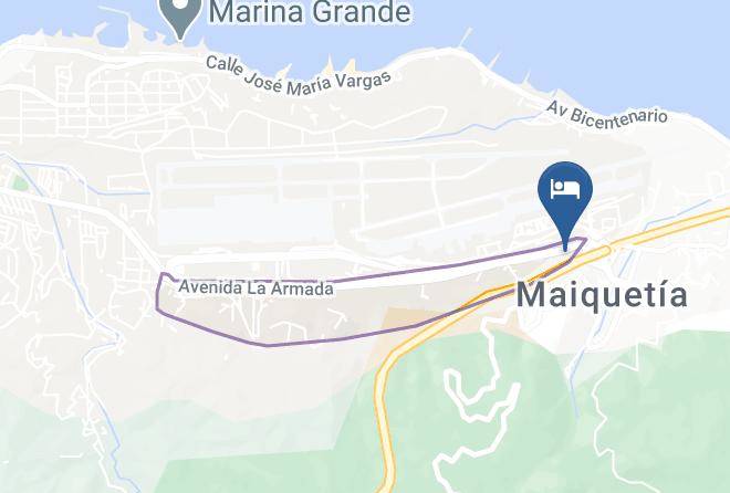 Vargas - Hotel Eurobuilding Express Maiquetia Maps