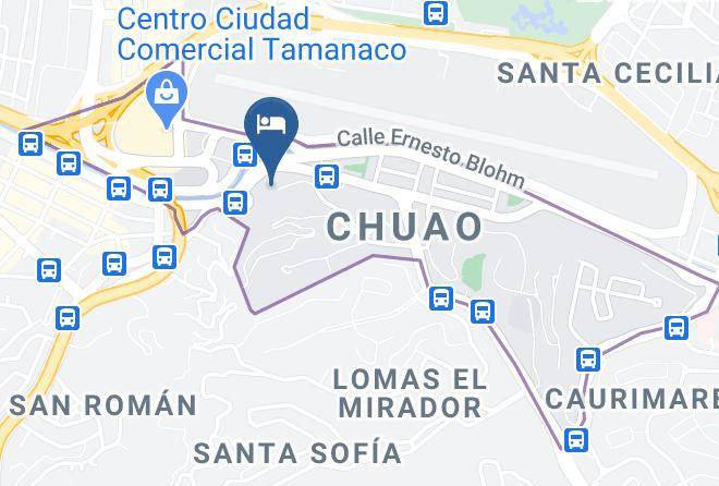 Caracas - Hotel Eurobuilding Maps