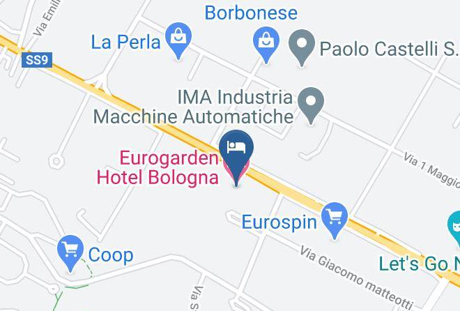 Bologna - Eurogarden Hotel Bologna Maps