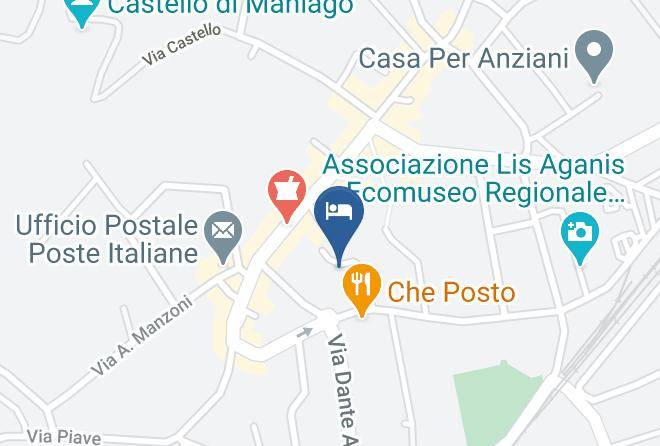 Pordenone - Eurohotel Maniago Maps