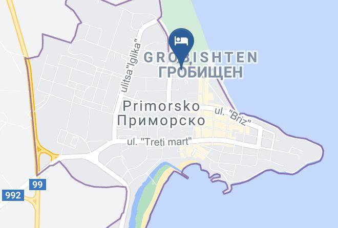 Primorsko - Eurohotel Primorsko Maps