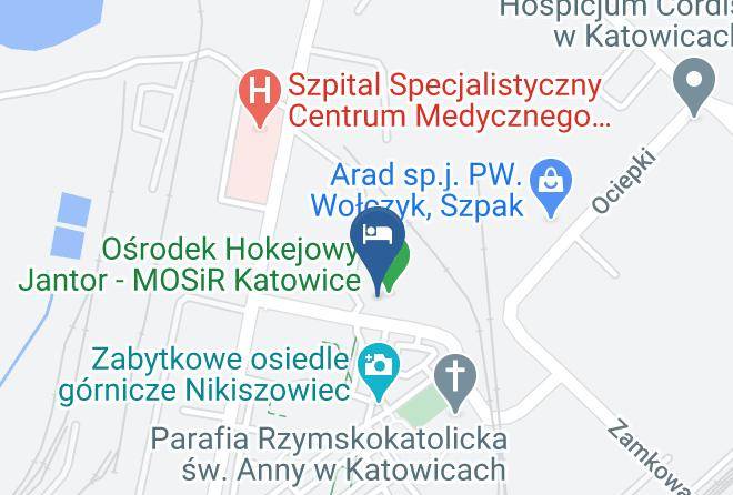 Katowice - Eurohotel Stary Nikiszowiec Maps