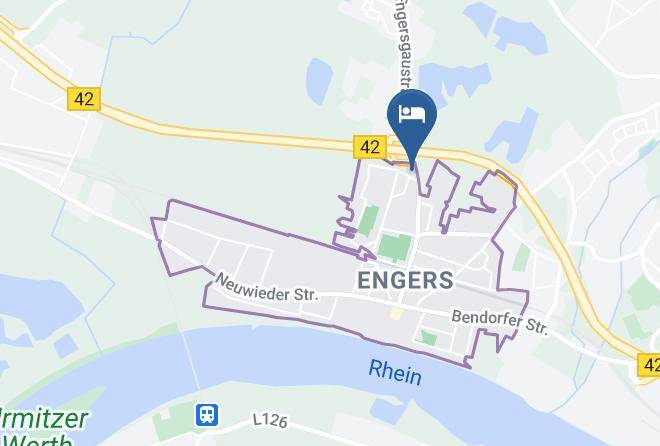 Neuwied - Euro Hotel Fink Maps