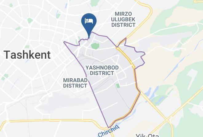 Tashkent - Eurolux Boutique Hotel Maps