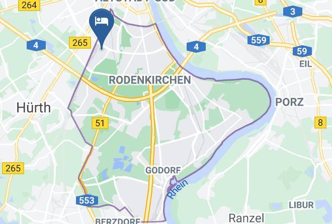 Cologne - Euronova Arthotel Maps