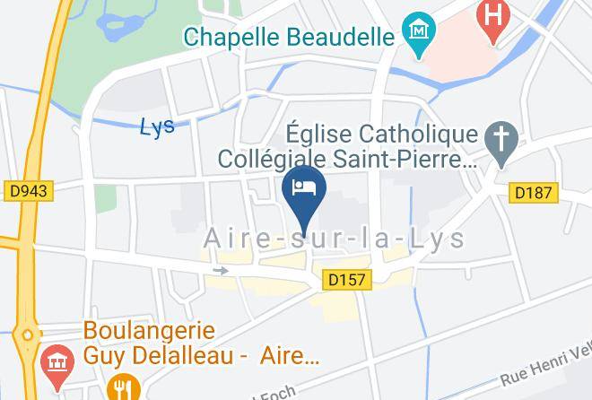 Pas De Calais - Hotel De L'europe Maps