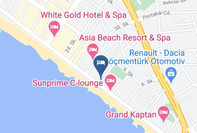 Alanya - Europa Beach Maps
