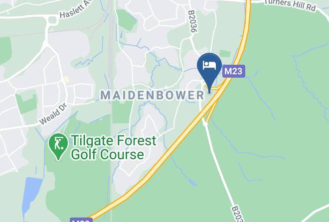West Sussex - Europa Gatwick Hotel Maps