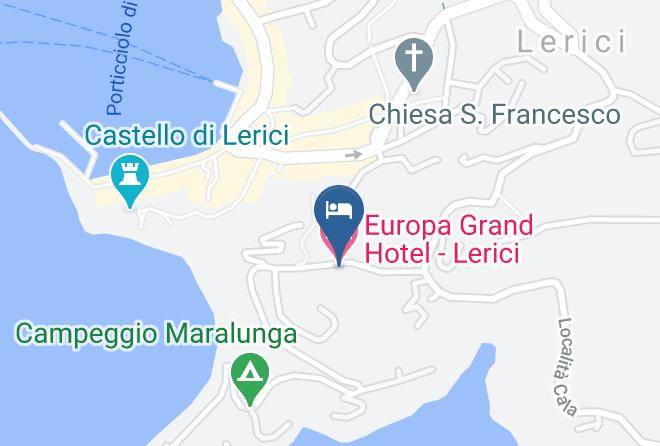 La Spezia - Europa Grand Hotel Lerici Maps