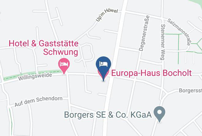 Borken - Europa Haus Bocholt Maps