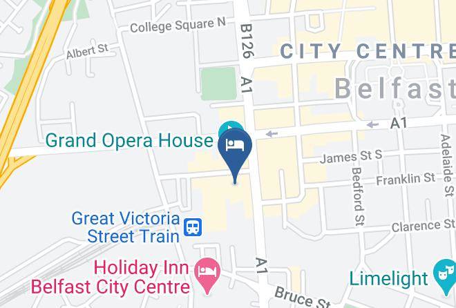 Belfast City - Europa Hotel Belfast Maps